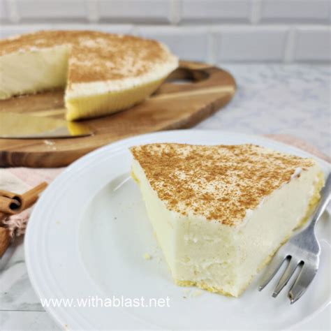 Milk Tart (South-African Melk Tert) | With A Blast