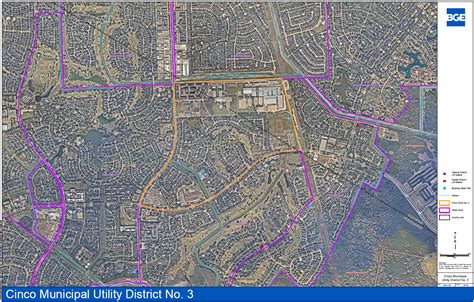 Cinco Ranch Mud District Map