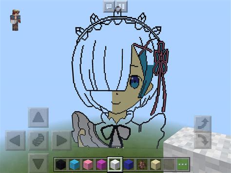 Anime Pixel Art Status Update | Minecraft Amino