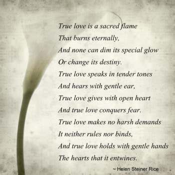 True Love Poem - Love Poetry, Love Poems, True Love, Romantic Poetry