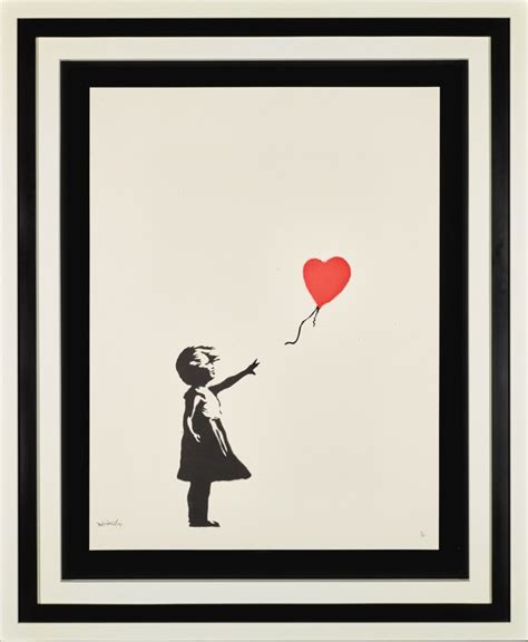 Banksy Balloon Girl Stencil