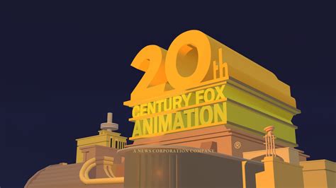 20th Century Fox Animation logo 1998 Remake (rea - 3D model by ...