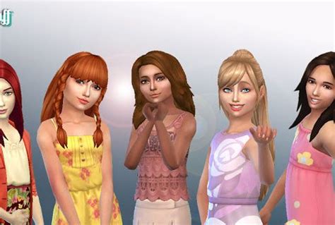 17+ kids hair sims 4 - LawrenceKaidi