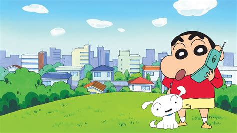 Shinchan Nohara Wallpaper 4K, Shiro, TV series