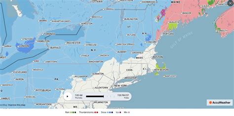 New York snow: AccuWeather graphics show timing of upcoming winter ...