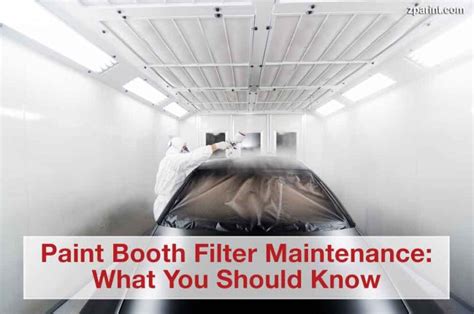 Paint Booth Filter Maintenance: What You Should Know - Industrial ...