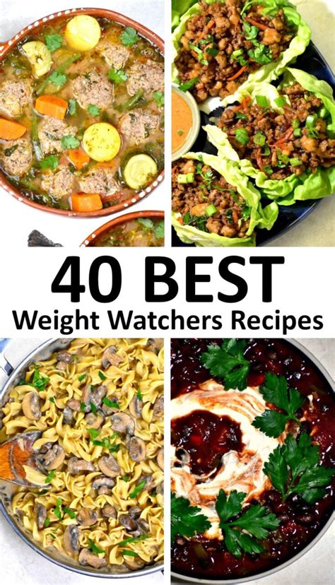 The 40 BEST Weight Watchers Recipes - GypsyPlate