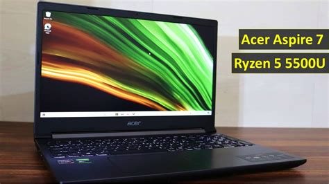 ACER Aspire 7 Ryzen 5 5500U Unboxing and Full Review - Beast at This ...