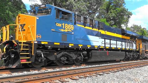 New CSX Chesapeake & Ohio Heritage Unit - YouTube