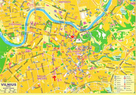 Vilnius Map Big - Vilnius • mappery