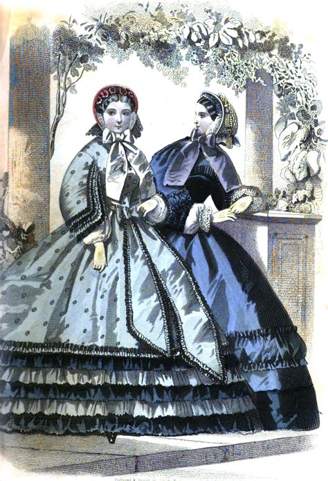 19th Century Historical Tidbits: 1861 Fashions