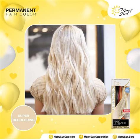 Merry Sun Permanent Hair Coloring Kit Super Decoloring By Merrysun ...