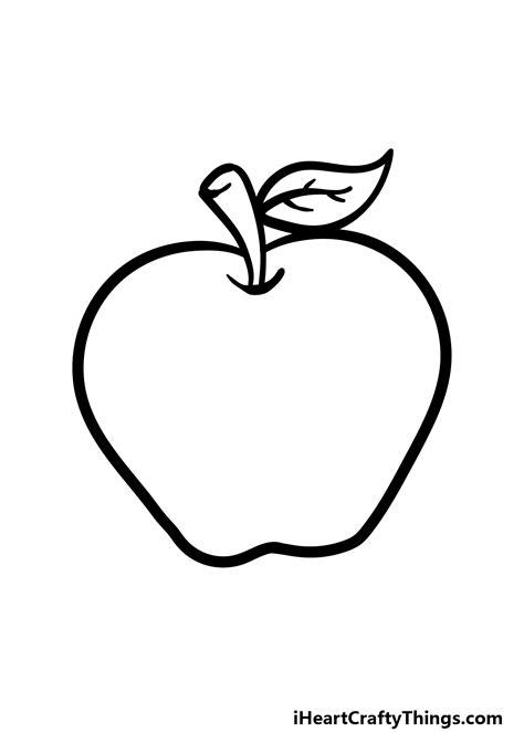 How to Draw A Cartoon Apple – A Step by Step Guide - Chia Sẻ Kiến Thức ...