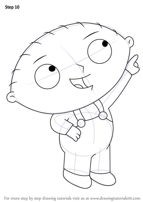 Learn How to Draw Stewie Griffin from Family Guy (Family Guy) Step by ...