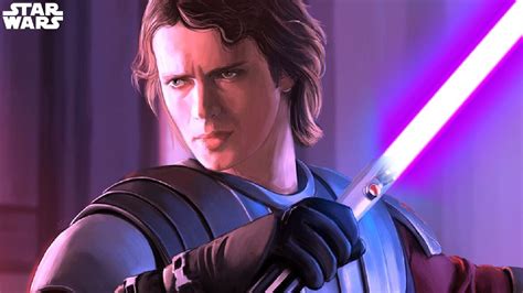 Why Anakin Skywalker Didn't Use a PURPLE Lightsaber