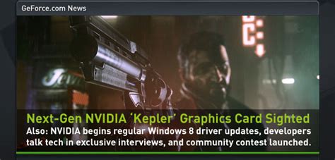 GeForce.com News