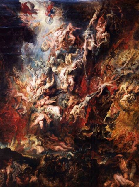 The Fall of the Damned Artist: Peter Paul Rubens c. 1620 image 0 ...