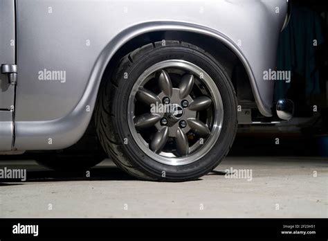 Modified Austin A30 classic British small car Stock Photo - Alamy