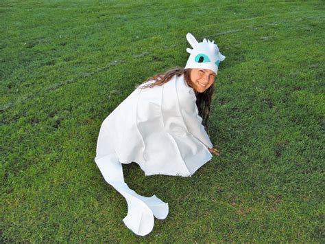 Complete Light Fury Dragon Costume Cape and Hat How to Train Your ...