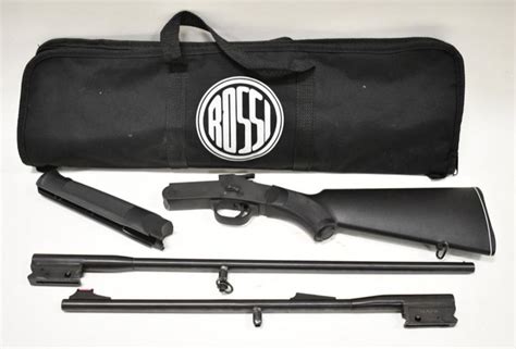 Sold at Auction: Rossi S411220 .410/.22LR Combo Rifle Shotgun