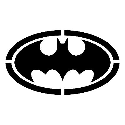 Free Printable Batman Logo Stencil - ClipArt Best