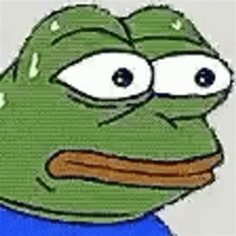 Sad Pepe Frog And Butterfly GIF | GIFDB.com