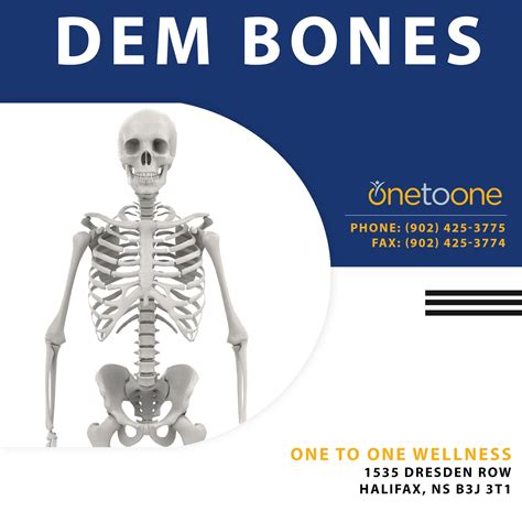 Dem Bones - One to One Wellness Blog | Physiotherapy Clinic in Halifax, NS