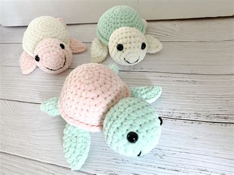 Plush Turtle Free Crochet Pattern! – Abigurumii