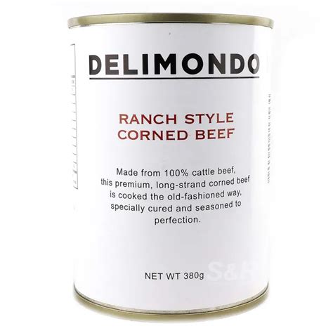 Delimondo Ranch Style Corned Beef 380grams | Lazada PH