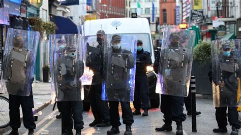 Dublin disorder: Nineteen arrested after crowds clash with police for ...