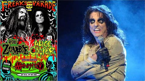 Rob Zombie and Alice Cooper 'Freaks on Parade' Tour 2023: Tickets ...