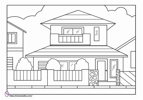 Sketsa Gambar Rumah Desain Rumah - Riset