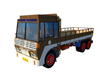 Ashok Leyland 2516 Taurus Lorry - 3D Model - 44275 - Model COPY - Default