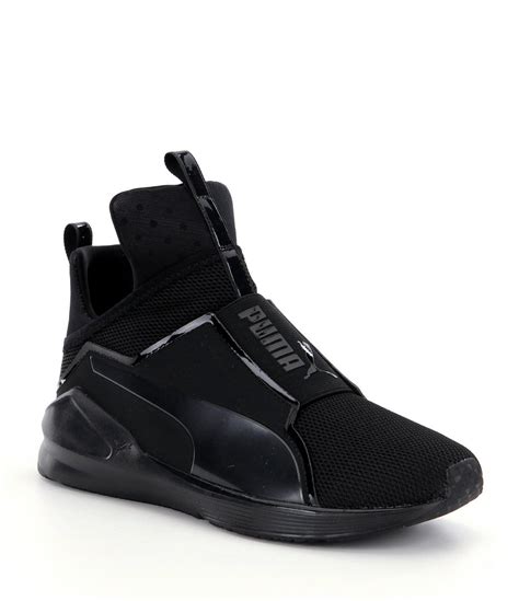 PUMA Synthetic Women ́s Fierce Core High-top Sneakers in Black - Lyst