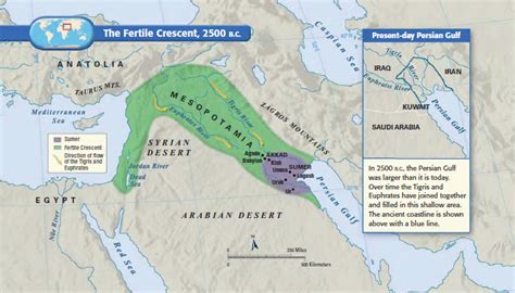 Tigris Euphrates River Valley Map