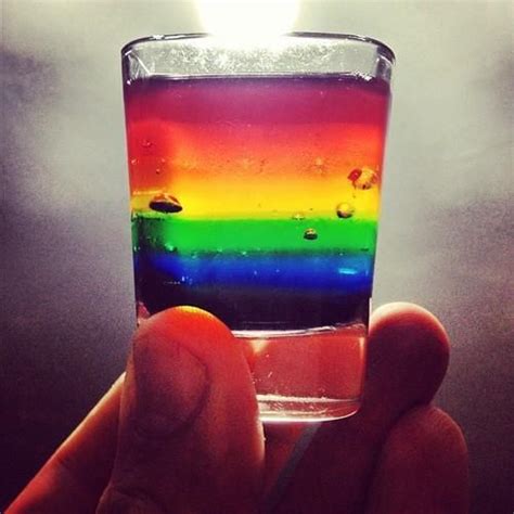 rainbow shot | Rainbow, Rainbow food, Booze drink