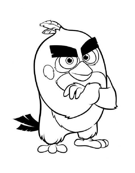 The Angry Birds Movie Coloring Page