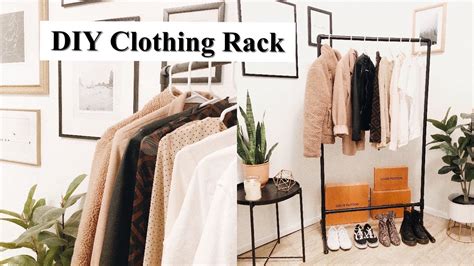 35 DIY Clothing Rack Ideas and How to Make Guide • Creatively Living Blog