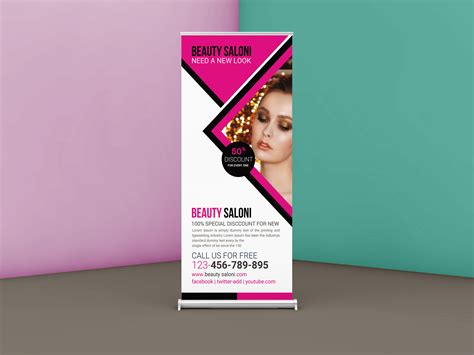 Salon Menu Template