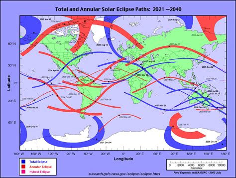 Total Solar Eclipse Map - Yoshi Katheryn