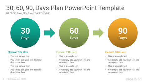 90 Day Plan Powerpoint Template Free - Get What You Need For Free