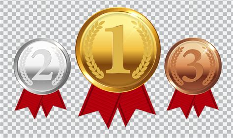 Second Place Medal Clipart Transparent