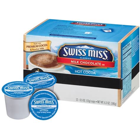 Swiss Miss Milk Chocolate K-Cup Pods Hot Cocoa (12 ct) from Mariano's ...