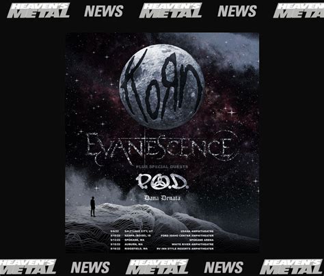 P.O.D.: Touring with Korn, Evanescence and Dana Dentata - Heaven's ...