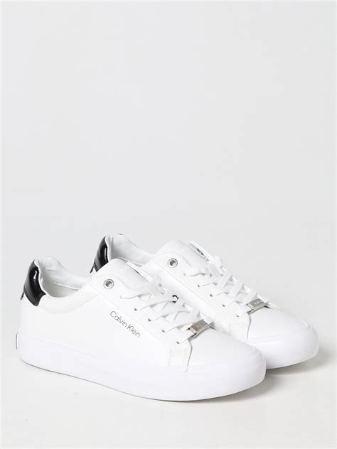 CALVIN KLEIN JEANS: sneakers for woman - White | Calvin Klein Jeans ...