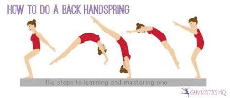 How to Do a Back Handspring: The Best Drills and Exercises to Help You ...