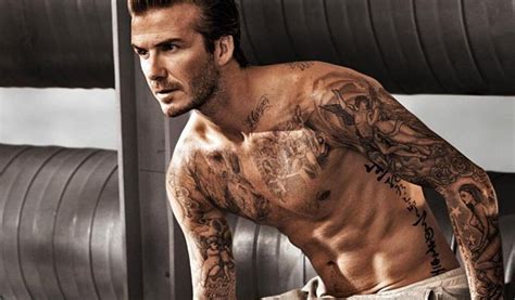 How many Tattoos does David Beckham have?