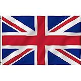 British Union Jack (Uk Great Britain) Country Flag: 3X5Ft Poly : Amazon ...