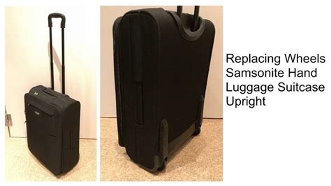 How To Replace Samsonite Luggage Wheels, Needs Understanding | Luggage ...