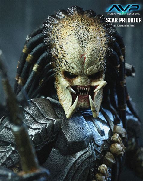 Alien Predator Scar Predator (Final Battle) 1:18 Scale PX Previews ...